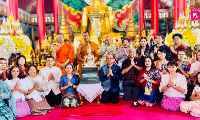 หลวงพ่อเงิน 700 ปี กลับสู่วัดปากน้ำอุบล