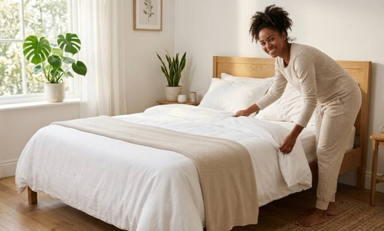 Make your bed so good you’ll miss it all day