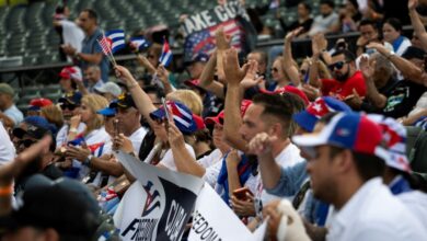Manifestación exilio cubano en Miami pide una Cuba libre