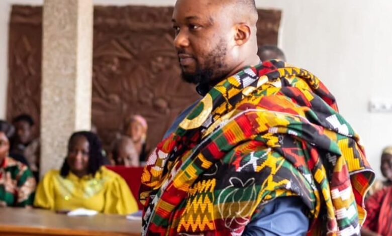 Malik Basintale Honoured as Youth Chief in Sunyani
