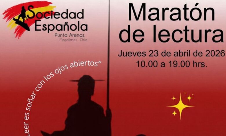 Punta Arenas celebrará el Día del Libro con una maratón de El Quijote