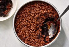 Chocolate Crunch Cake: the silky ganache and ASMR-level crunch