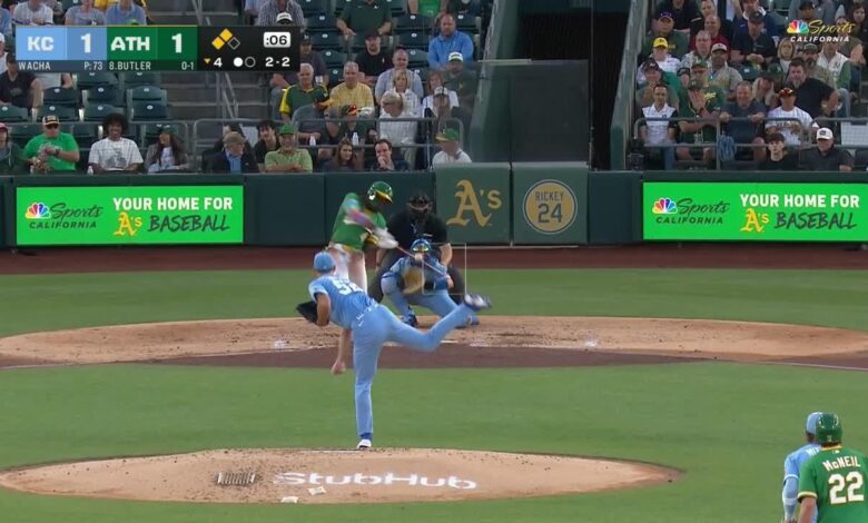 Butler homers as Nick Kurtz walk streak reaches 18 in Athletics’ 5-2 win