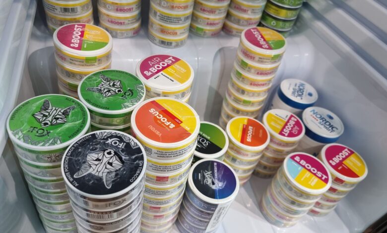 Seldu sex milljónir dósa af nikótínpúðum á síðasta ári