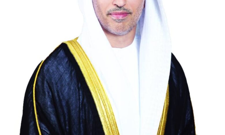 علم الإمارات يرفرف على مقر مهمة استكشاف الكويكبات