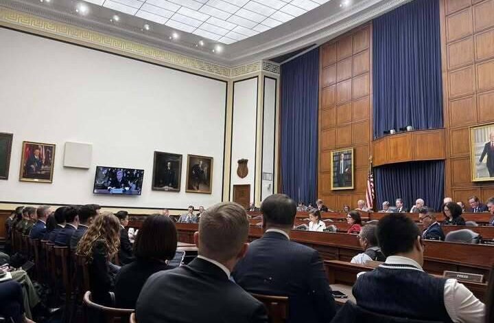 林右昌赴美聽證會：呼籲台灣加速國防投資應對區域變局