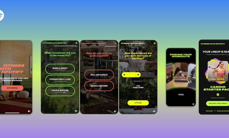 Spotify is now a fitness app too — workouts, Peloton classes, and off‑line audio