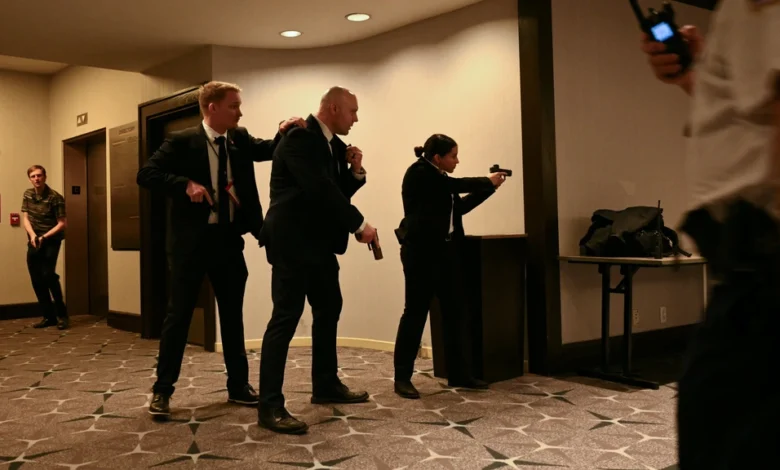 Trump geëvacueerd na schietpartij bij prestigieus diner