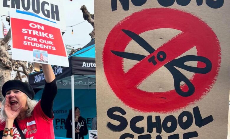 Teachers strikes and budgets: what schools can afford