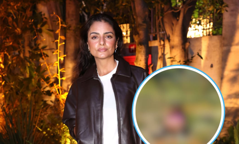 Aislinn Derbez y su hija Kai en rancho natural