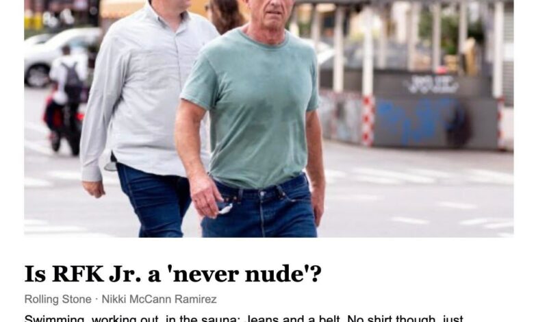 What’s REALLY wrong with RFK Jr. the lesser?