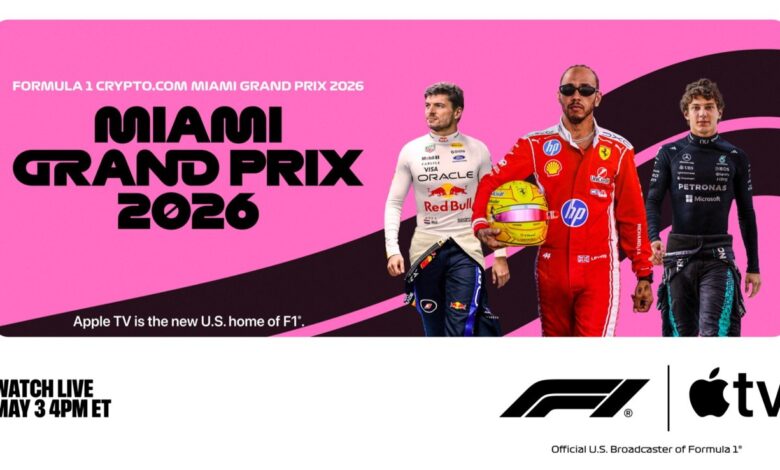 Formula 1 coverage expands across Apple services for Miami Grand Prix