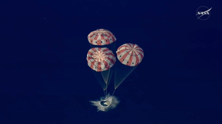 Artemis II Capsule Splashes Down After 10-Day Moon Mission