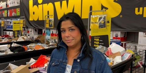 Bin Wins at Staples:  drop to —how the bargain-bin model works