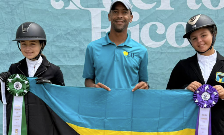 Bahamian equestrian riders top 10 in Puerto Rico