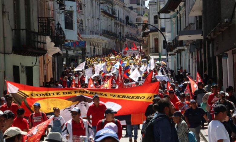 Día del Trabajador 2024: ¿Qué se conmemora y qué reivindicaciones marchan en Ecuador?