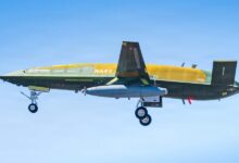 US Navy MQ-25A Stingray refueling drone begins test flights