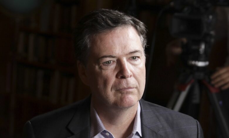 James Comey Appears in Court as DOJ Threat Case Tests Free Speech