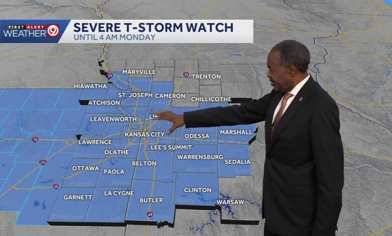 Kansas City Severe Thunderstorm Watch: Flooding Risk Into 4 a.m.