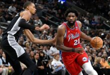 Embiid Back in Starting Lineup vs Celtics After Appendectomy