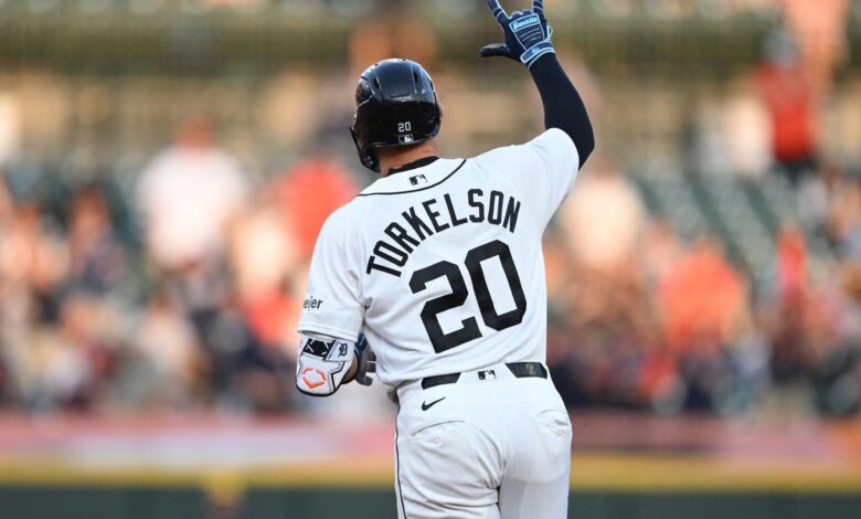 Torkelson ends homer drought as Tigers beat Brewers 5-2
