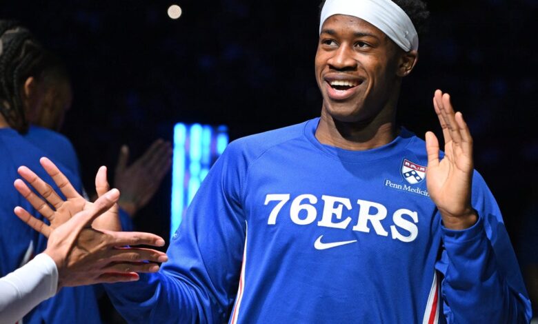 Sixers rookie VJ Edgecombe on Kelly Oubre Jr.: “Love” his role