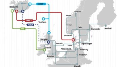 Nýr sæstrengur frá Skotlandi í bígerð: AUÐUR styttir leiðina milli Íslands og Evrópu