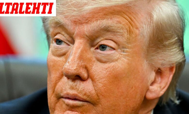 Trumpin uhkaava viesti Iranille: Tekoälykuva nosti jännitteet pintaan