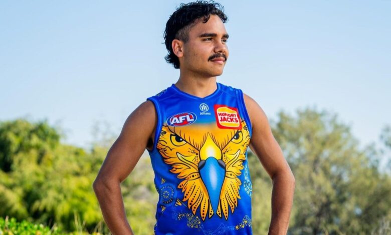 West Coast Eagles Unveil First Nations Guernsey Ahead of Milestone Clash