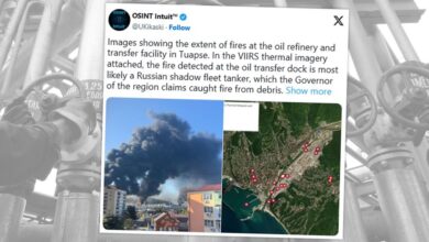 Ukrainalta massiivinen isku Venäjälle – valtava savupatsas tallentui kuviin