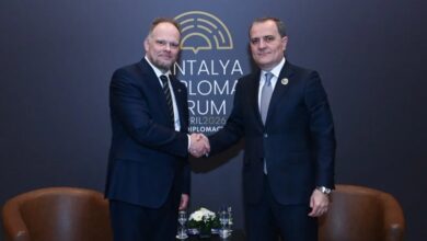Azerbaijani FM explores strengthening ties with NATO representative