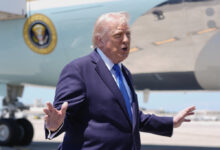 Trump Slams NYT Over Clark ‘No-Bid’ Deal for White House Ballroom