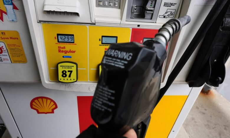 Gas prices rise to wartime high as Trump weighs next Iran move