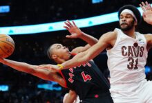 Raptors’ Barnes, Barrett Power Win Over Cavaliers in Game 3