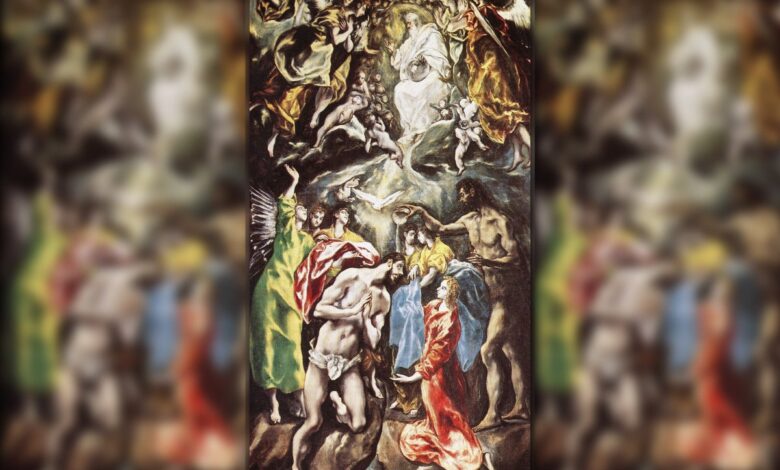 AI zooms in on El Greco’s Baptism authorship mystery