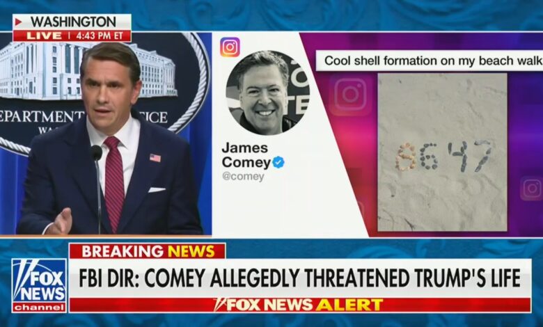 AG Todd Blanche Pressed on Free Speech vs ‘Threat’ After Comey Indictment