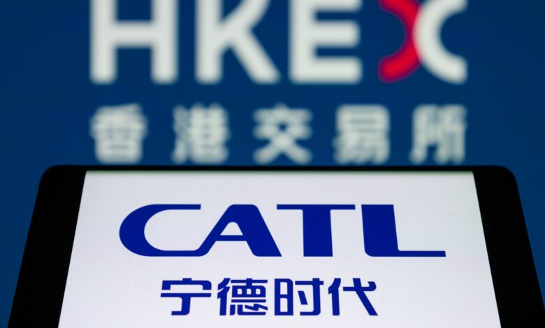 CATL Stock Dips on  Billion Hong Kong Share Offering Plan