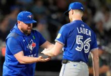 Blue Jays vs D-backs: Schneider backs Lauer after opener comments