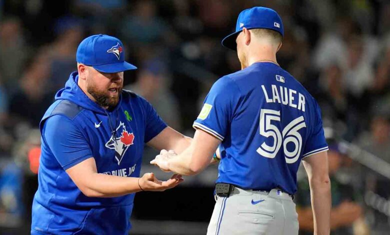 Blue Jays vs D-backs: Schneider backs Lauer after opener comments