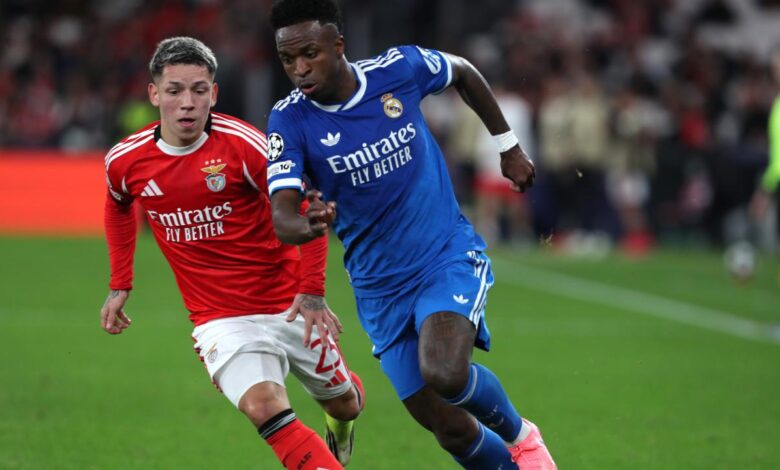 Benfica’s Prestianni suspended six games for homophobic slur in UCL