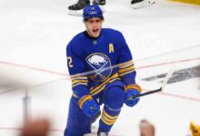 Sabres rally in Game 1: Thompson, Tuch spark 4-3 win over Bruins