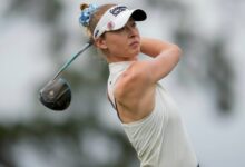 Nelly Korda races to 65 and leads The Chevron Championship