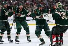 Boldy’s OT deflection lifts Wild past Stars—series tied 2-2