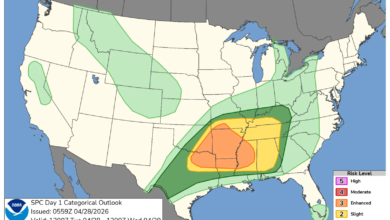 US Weather Maps: Snow and Storms Threaten Multiple States