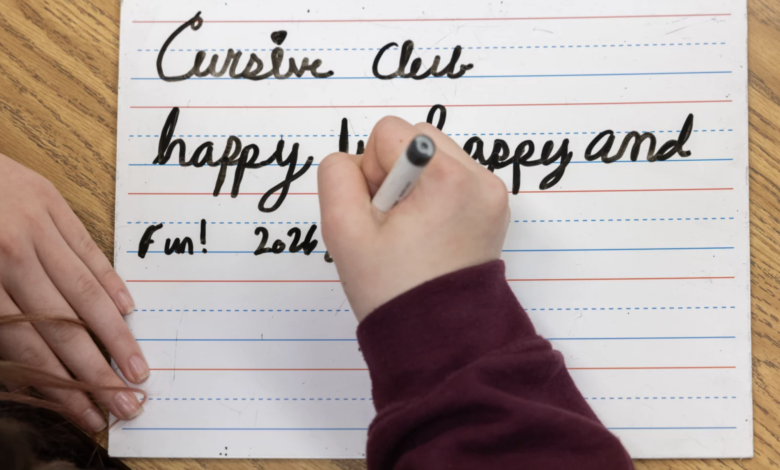 Cursive Is Back — Should Schools Really Teach It?