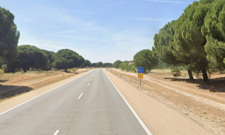 Seis heridos tras un grave accidente en la N-601