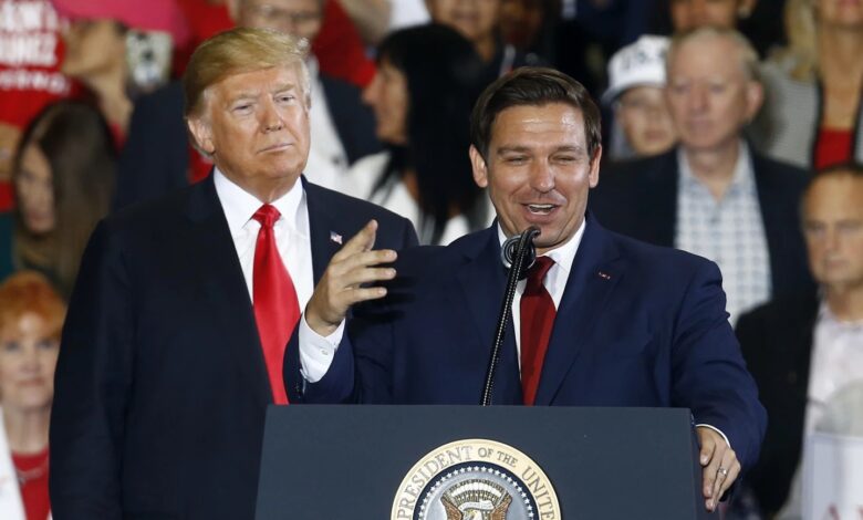 Florida poll: Ron DeSantis leads Trump with Independents