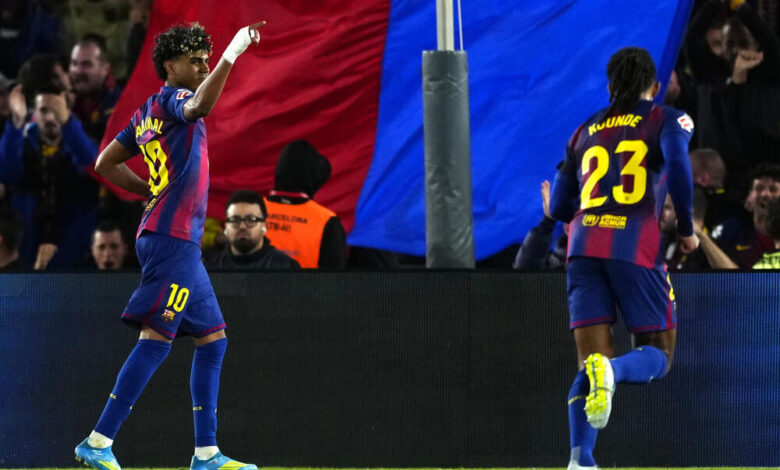 Lamine Yamal da el triunfo al Barça en un choque agridulce