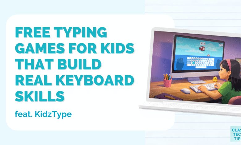 Free Typing Games for Kids: Real Keyboard Skills at Home & School