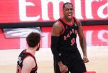 Raptors’ Barrett proving to be playoff tough